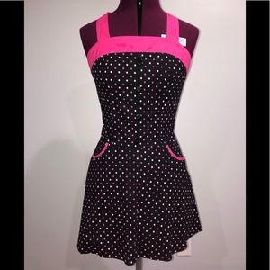 Adorable pin up halter dress